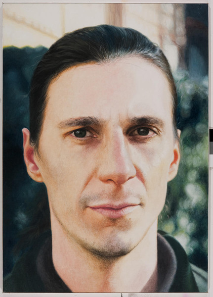 Selfportrait, 2000, 155x110 cm, oil on canvas