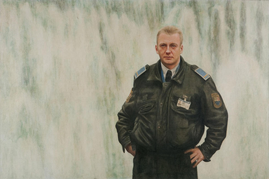 Muše, 2006, 130x195 cm, oil on canvas