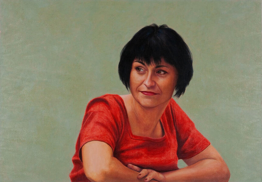 Eda 2006,  105x150 cm, oil on canvas