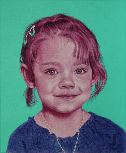 Hanna, 2013,  60x50 cm, acrylic on canvas
