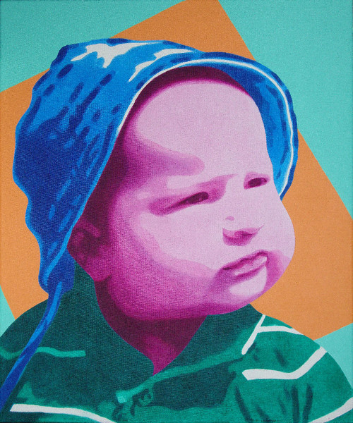 Emin, 2011, 60x50 cm, acrylic on canvas