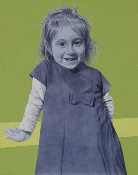 Ema, 2020, 100x80 cm, acrylic on canvas