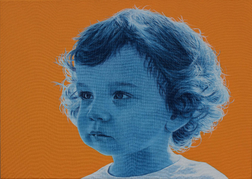 Andrej, 2015, 50x70 cm, acrylic on canvas