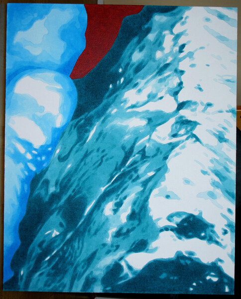 15.05.1988, 2009, 100x80, cm, acrylic on canvas