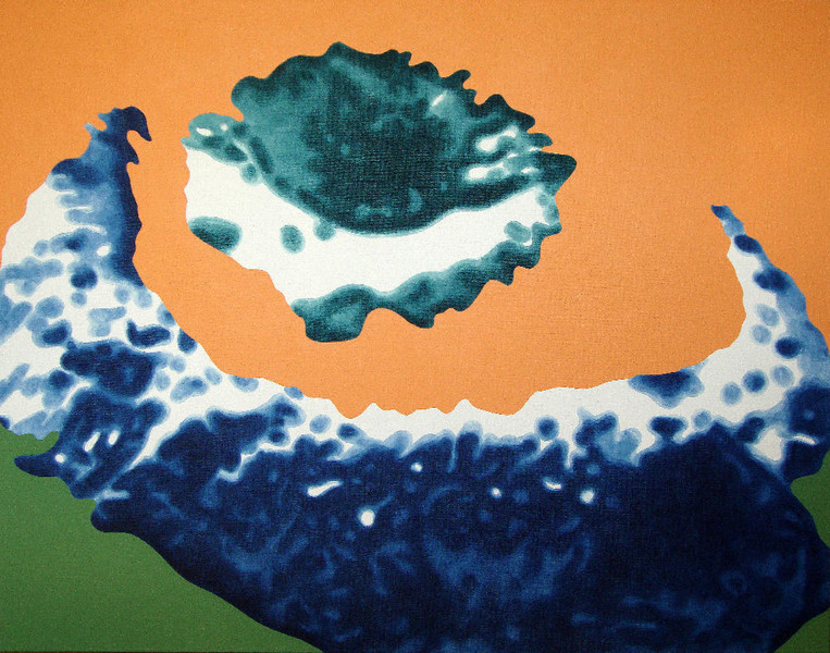 Symbol No. 15, 2010, 110x140 cm, acrylic on canvas