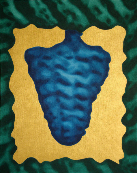 Stone Grape, 2011, 100x80 cm, acrylic on canvas