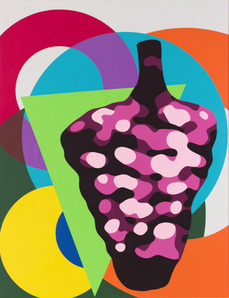 Stone Grape No.3, 2022, 155 x 120 cm, acrylic on canvas