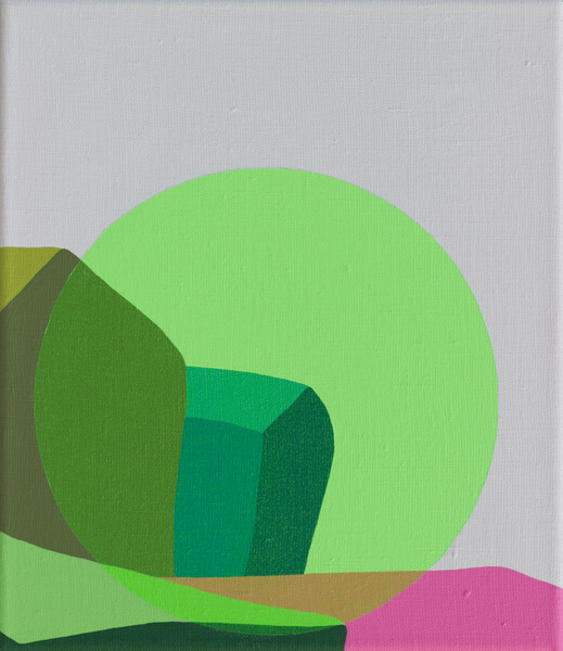 Stone Sleeper No.23, 2022, 35 x 30 cm, acrylic on canvas